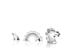Steuben Glass 3 Piece Dragon. Fine lead crystal. They no longer make these