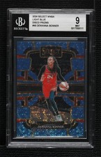 2024 Select WNBA Concourse Light Blue Disco Prizm DeWanna Bonner BGS 9 MINT 3hd