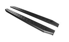 6 Black Heavy Duty Nerf Bars Side Steps 02-09 Dodge Ram 1500 2500 3500 Quad Cab