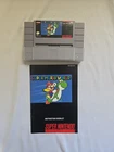 Super Mario World SNES game w/Manual Super Nintendo tested