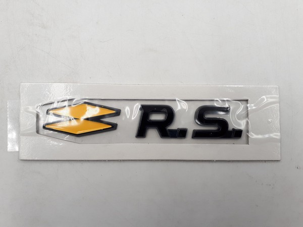 Renault Megane Sport RS IV Clio 4 RS Trophy Logo Emblem Schwarz Original-image