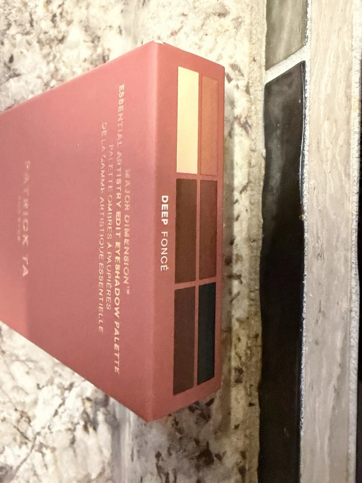 Patrick Ta Major Dimension Essential Artistry Edit Eyeshadow Palette Deep New - Image 2 of 2