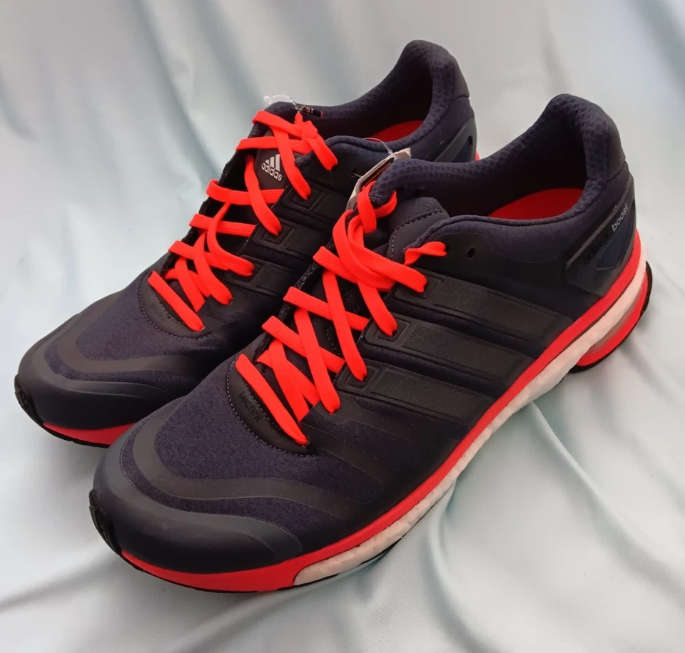 Adidas Supernova Sequence Boost 7 Running Shoe Mens Size 11.5 Black/Orange - Image 3 of 4