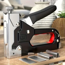 Heavy Duty 4 In 1 Hand Staple Gun Tacker With Staples Hand Tool Kit Nail Gun