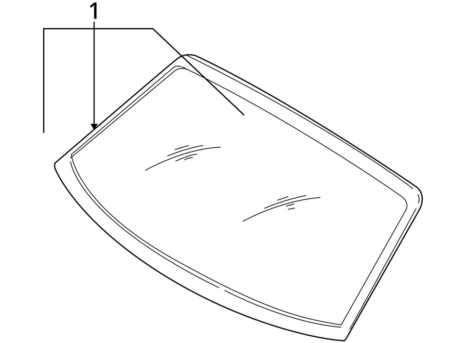(LOCAL PICKUP ONLY) Windshield Glass Fits 04-06 AUDI TT 299437 — 第 4/4 张图片