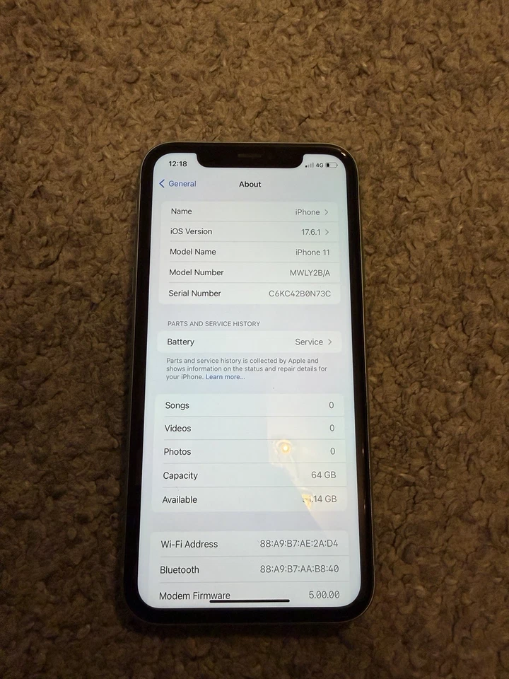 Apple iPhone 11 - 64GB - Green (Unlocked) A2221 (CDMA + GSM) - Image 3 of 4