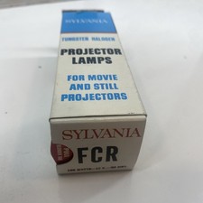 Vintage Sylvania FCR Projector Projection Lamp Bulb 100W 12v