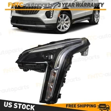 For 2019 2020-2022 Cadillac XT4 w/o Cornering Lamp LED DRL Headlight Left Driver