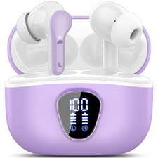 Wireless Earbuds, Bluetooth 5.4 Headphones HiFi Stereo, Bluetooth Earbuds wit...