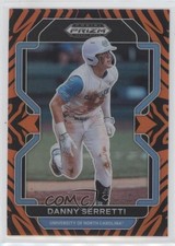 2022 Panini Prizm Draft Picks Tiger Stripes 87/99 Danny Serretti #PDP177 0nr3