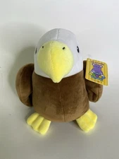 Fiesta Toys Huggy Huggables Pocket Eagle 7in Plush Stuffed Animal Toy