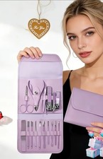     16 Piece Nail Clippers Set Stainless Steel Personal Self Care Gift Present  