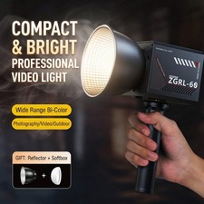 2800K-7500K Video Light Fill LED Bi-Color LED Light Bi-Color Camera Portable US