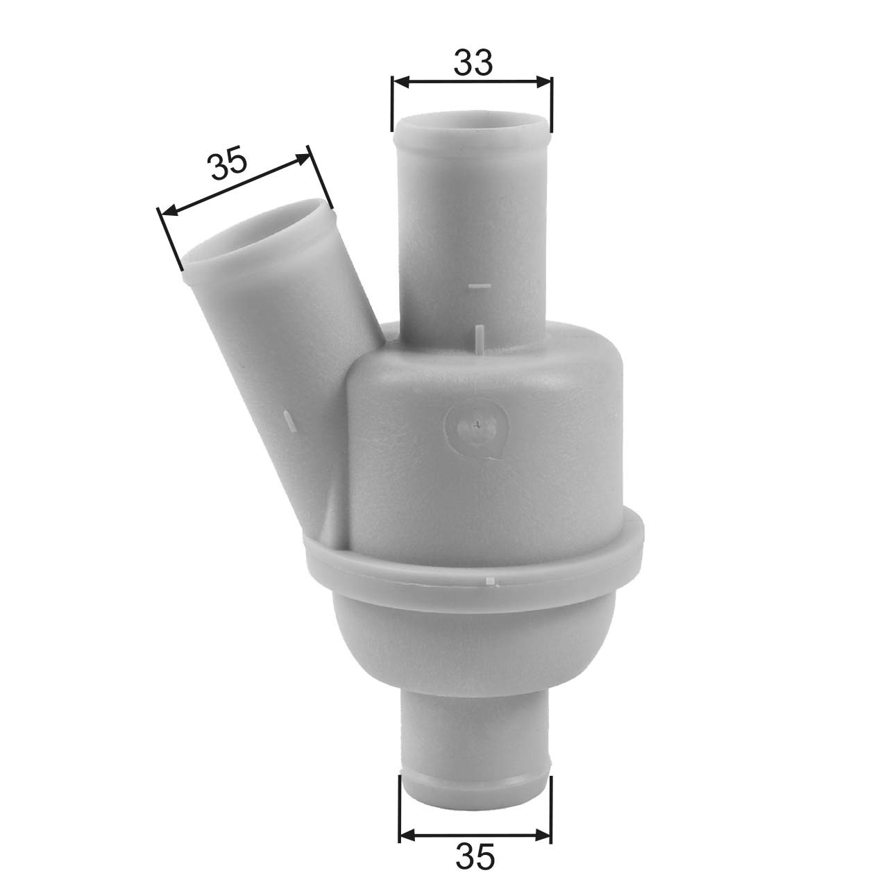 GATES TH35882 Thermostat, coolant for LAND ROVER