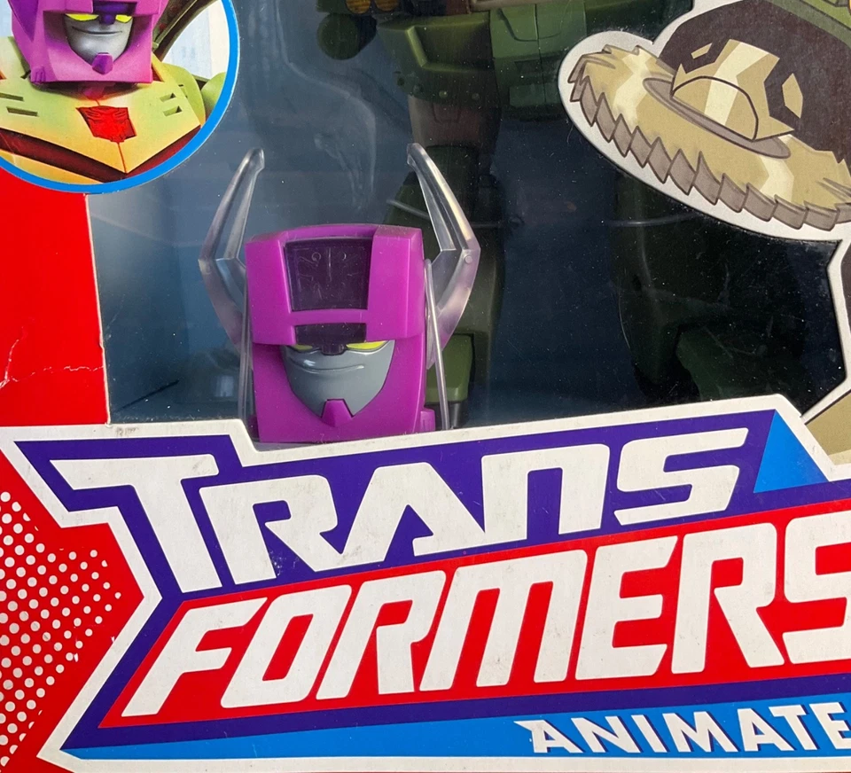 Transformers Animated BULKHEAD Spinning Buzzsaw 2008 Hasbro New - Image 3 of 4