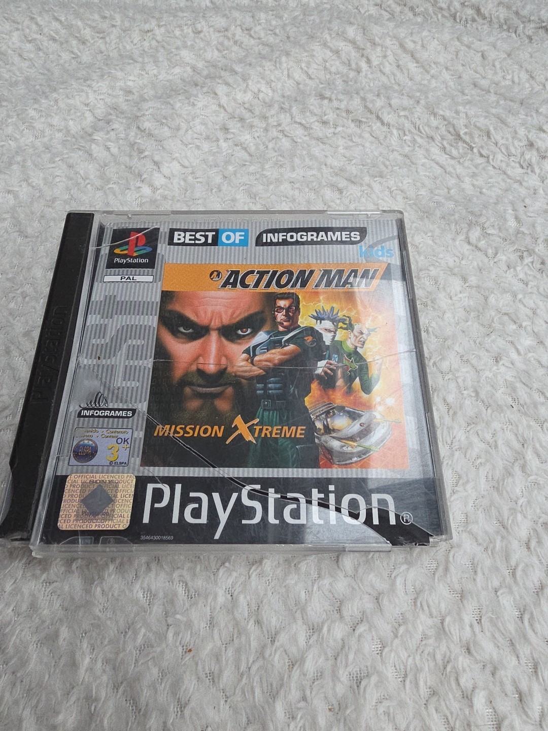 Action Man Mission Xtreme - Sony PS1 Playstation 1 (1999) SLES 01761