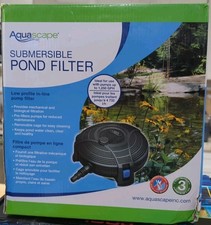 NEW Biological/Mechanical Submersible Pond Water Pump Filter Healthy Fish Koi