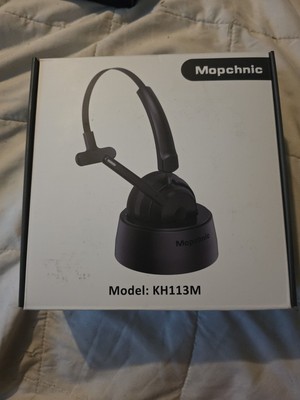 Mopchnic KH113M Black Wireless On the Ear Mono Bluetooth Headset