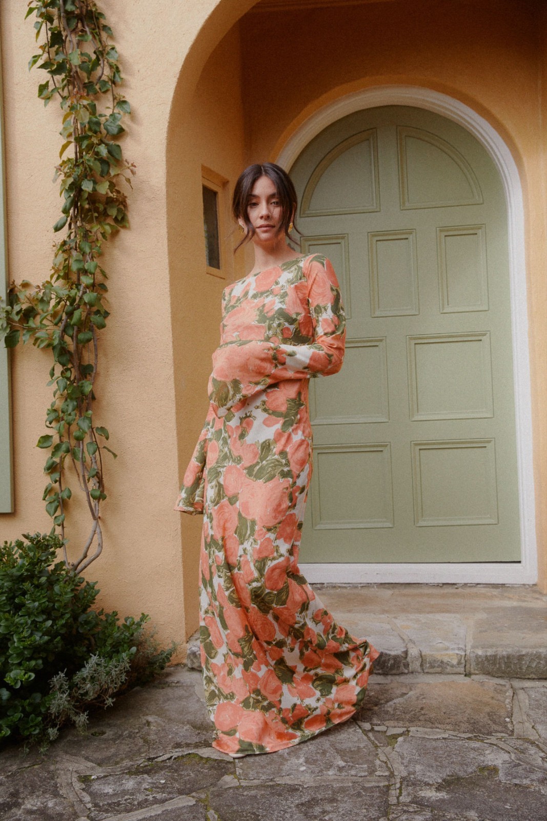 Peony Swimwear Memento Maxi Dress in Rosette