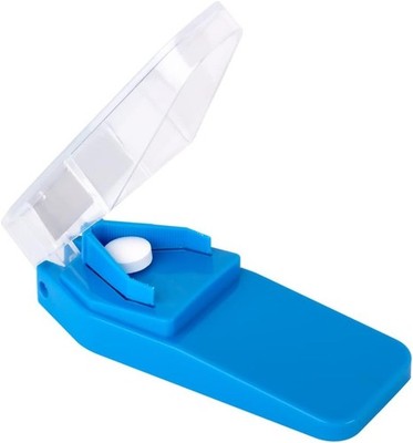 Pill Cutter and Splitter, Cuts Pills, Vitamins, Tablets, Stainless Steel Blade,