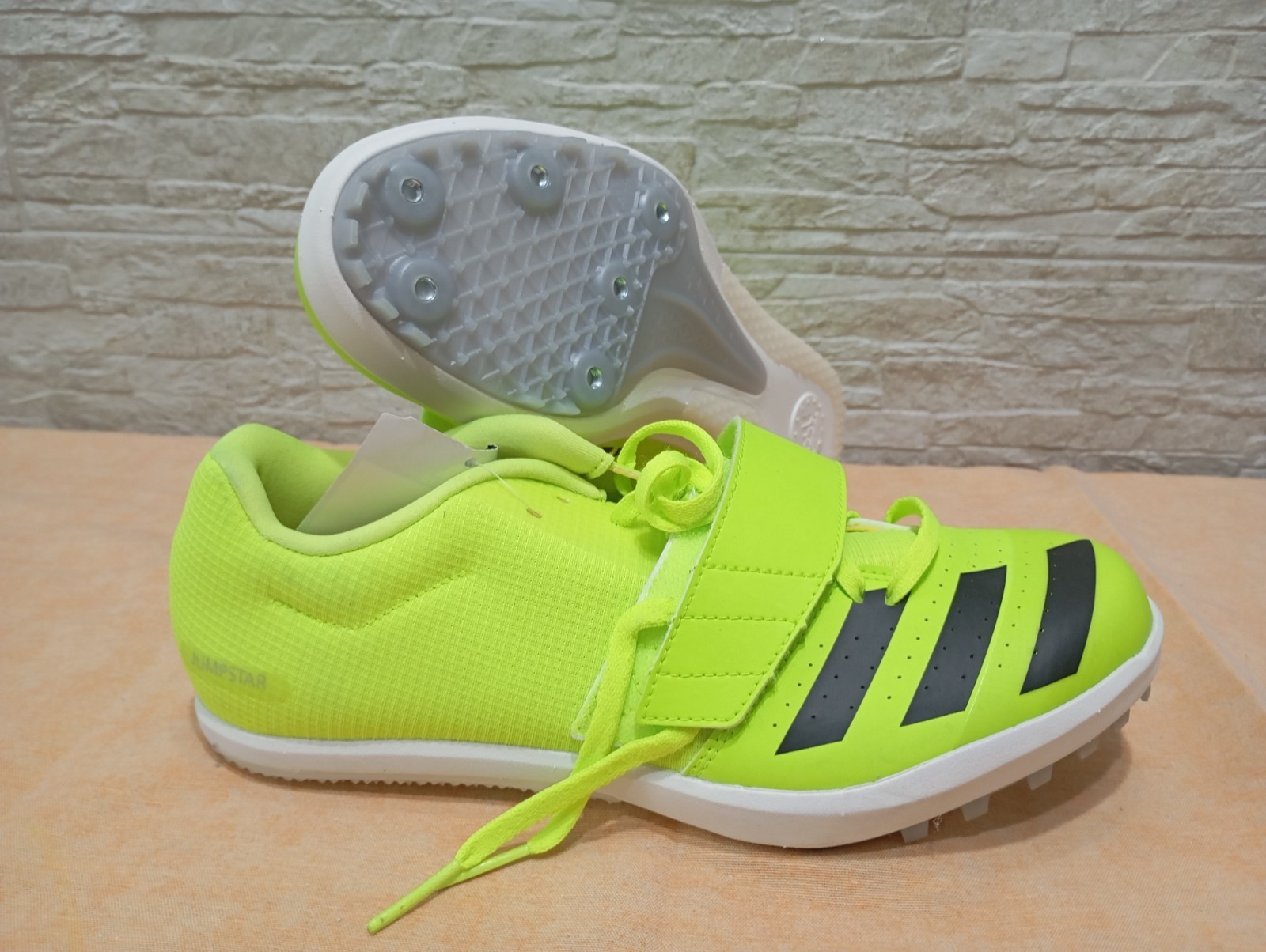 Scarpe Adidas Adizero Jumpstar Atletica chiodate nuove tg. 42 2/3 UK 8.5 foto 3