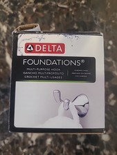 Delta Foundations Robe Hook Polished Chrome FNS35-PC 482