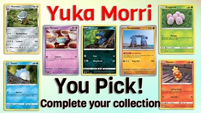 Yuka Morii! Choose Your Pokemon Card! Clay Pokemon Artwork | NM-MP