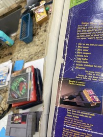 Vintage Nintendo NES Game Genie Game Enhancer Galoob 1991 Box, Codebook READ