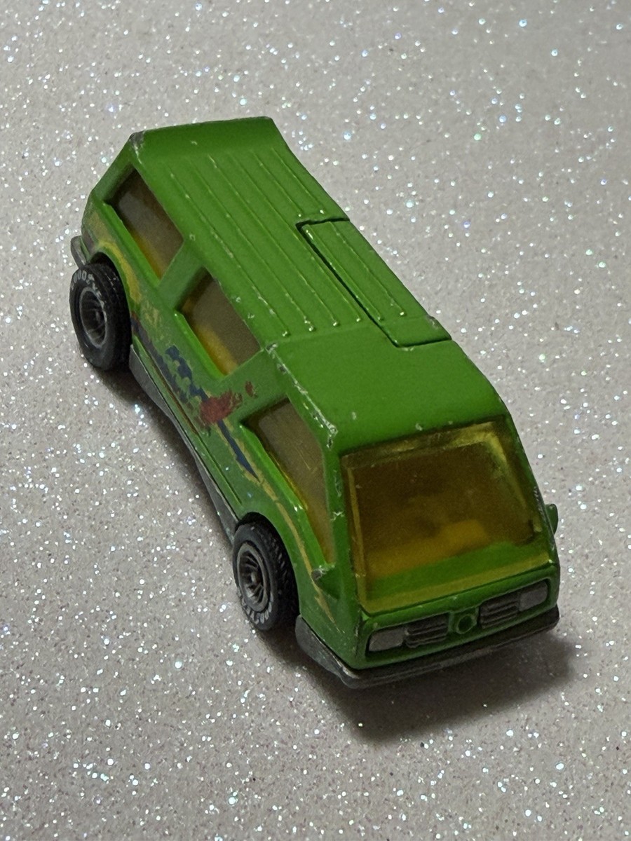 VINTAGE HOT WHEELS REAL RIDERS DREAM VAN XGW LIGHT GREEN *Malaysia