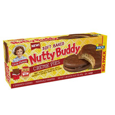 Little Debbie Nutty Buddy Big Pack Chocolate Peanut Butter Creme Pies