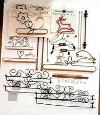 Bell pull hardware, prices vary $1.99-12.99, sets, bottoms, tops, metal, wood