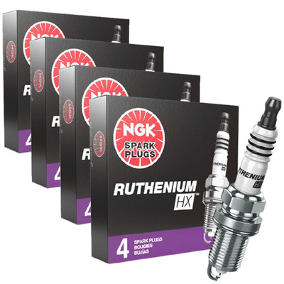 16 x NGK Ruthenium HX Chrysler 300C Hemi V8 5.7L EZD Performance Upgrade Iridium