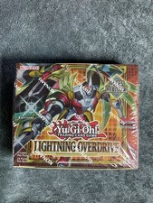 YGO TCG Lightning Overdrive Booster Box & Lost Art Promo 1st Ed