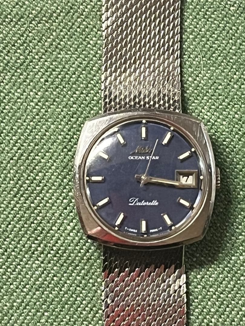 Rare Mido Ocean Star Datorette Automatic - image 4
