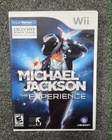 Wii Michael Jackson The Experience - Complete CIB w/ bonus track - Tested 30 Day