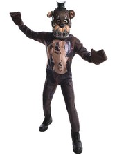 Five Nights at Freddy's 4: Freddy Costume with Mask - Child Size Large