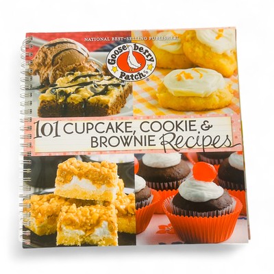 Gooseberry Patch 101 Cupcake, Cookie & Brownie Recipes   Spiral Cookbook