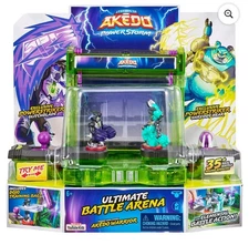 Legends of Akedo Power Storm Ultimate Battle Arena Game-Pieces With 2 Warriors