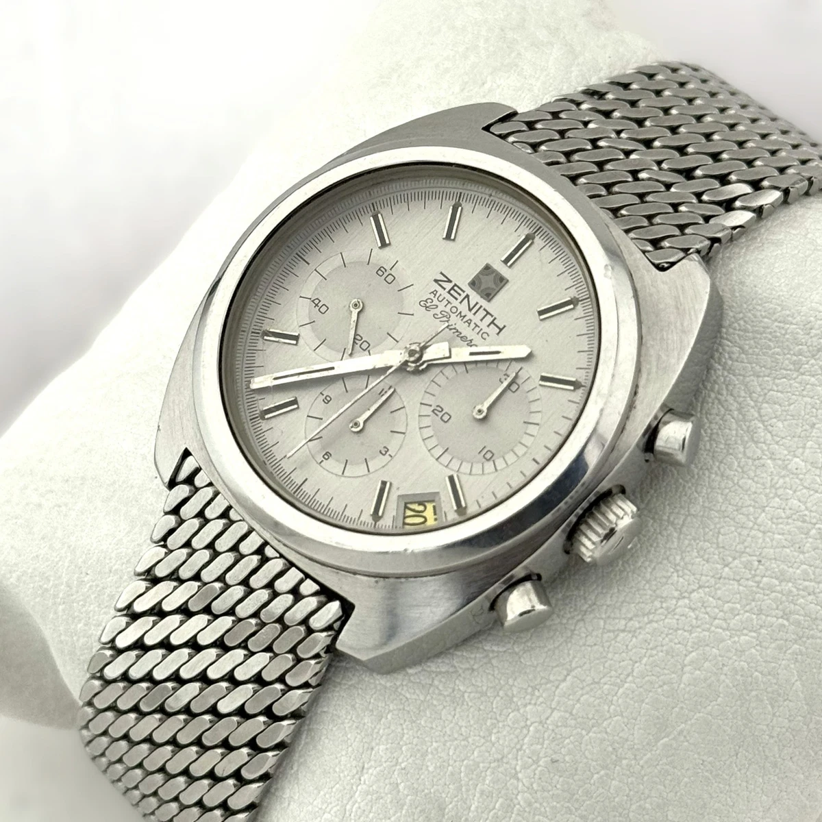 Zenith El Primero Chronograph Ref. 01-0210-415 3019 PHC Automatic, Vintage 1970s