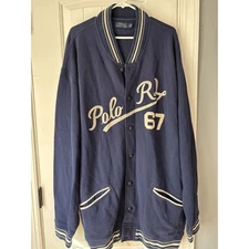 Polo Ralph Lauren Varsity Jacket Size 3XLT