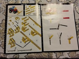 Lego Building Instructions 8859 Technic Tractor Instruction Only 