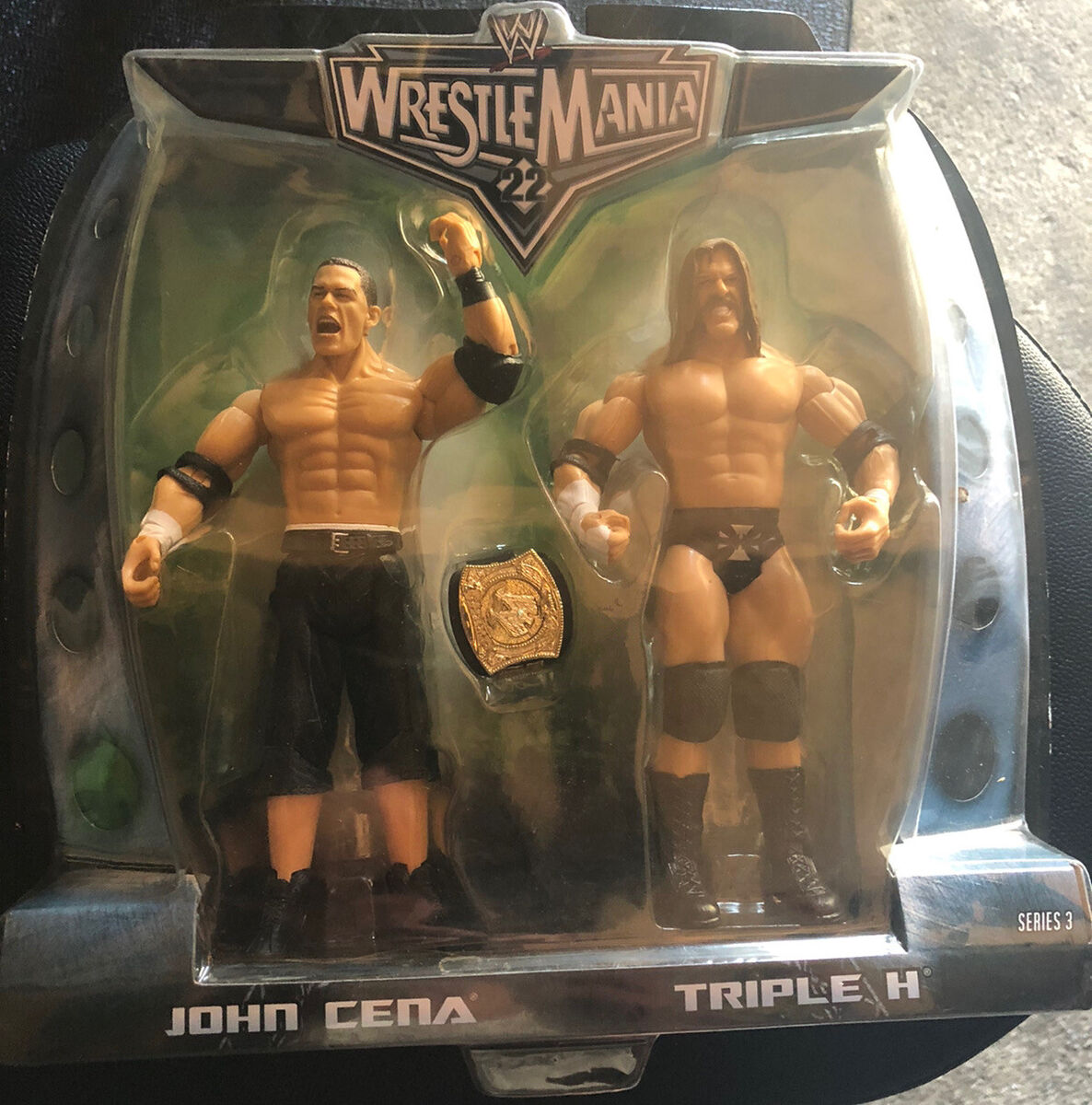 WWE WrestleMania The Rock & John Cena Figures, 2 Pack : : Toys