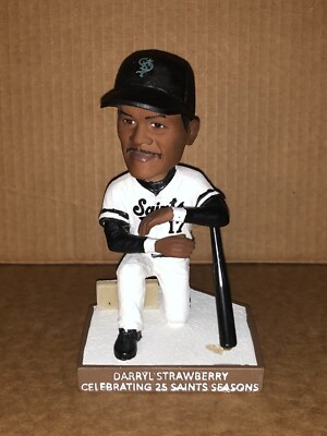 St. Paul Saints Darryl Strawberry Bobblehead SGA | eBay