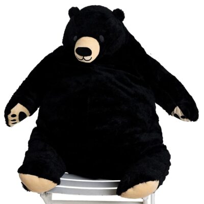 Giant Teddy Bear Plush Toy Bear Big Black Teddy Bear Stuffed