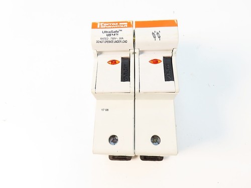 Fusibles ultraseguros Ferraz Shawmut US142I Merson 2P con indicadores 50A NUEVOS - Imagen 2 de 10