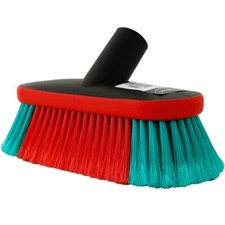 Vikan Autowaschbürste mit Wasserdurchlauf 225 mm weich gesplisst schwarz