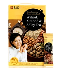 Damtuh Walnut Almond Adlay Powdered Tea 50 Sticks x 18g ( Pack of 4 )~04/2026