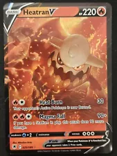 Heatran V 025/189 SWSH Astral Radiance Ultra Rare Holo Pokémon TradingCG 2022 NM