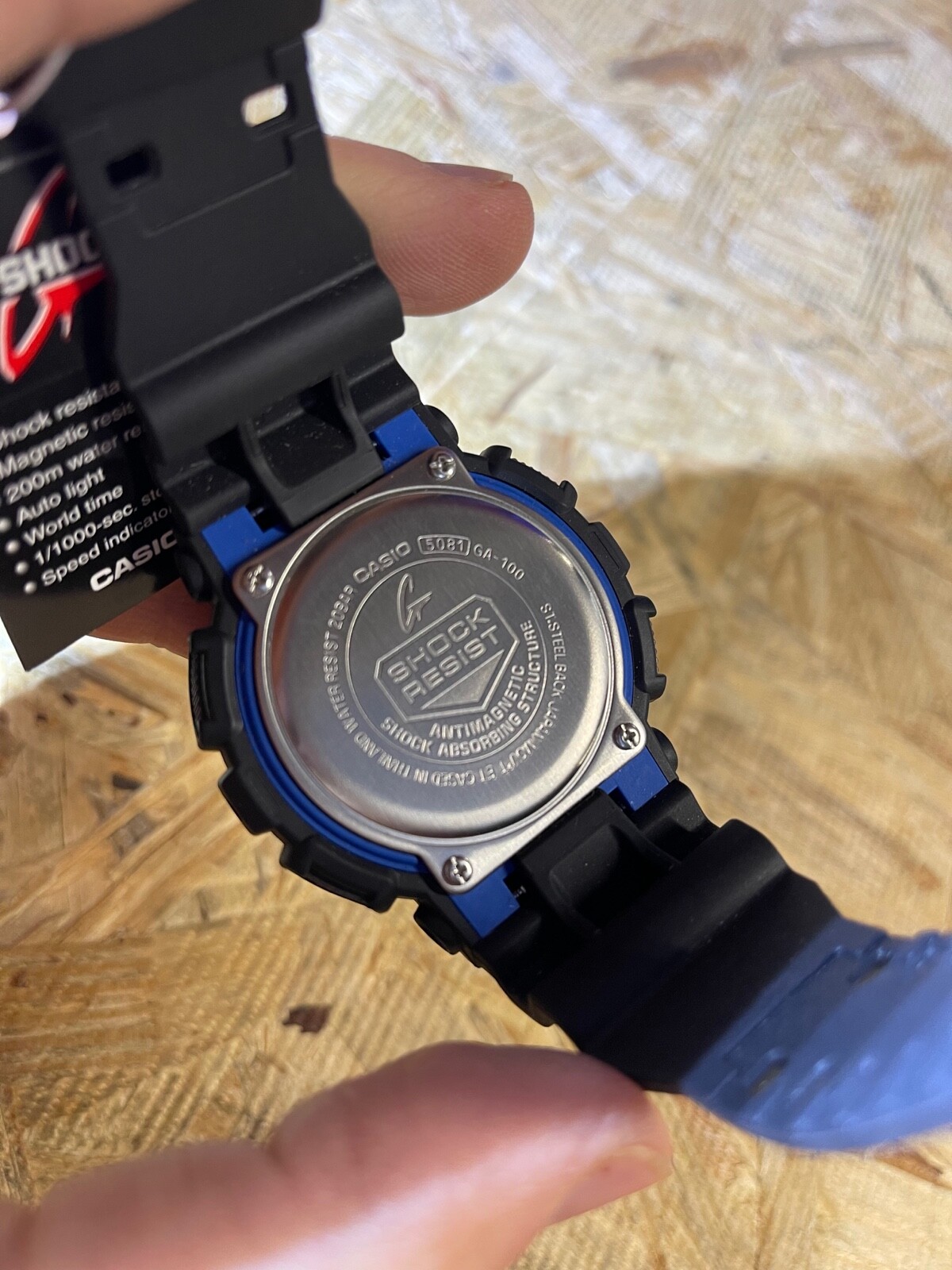 Casio G-Shock GA-100-1A2DR Analog-Digital Wrist Watch for Men for sale  online | eBay