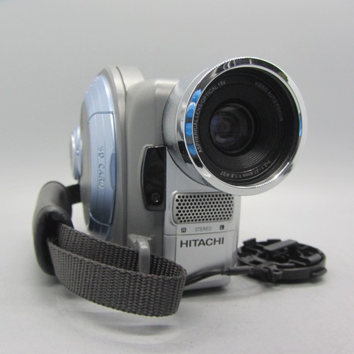 Hitachi DVDCAM DZ-MV550E Handheld Mini DVD Camcorder Silver Tested - Picture 7 of 11
